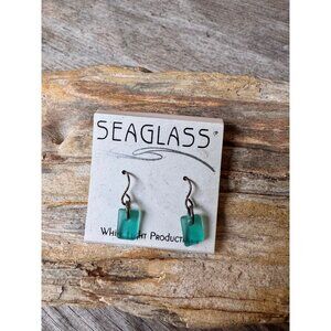Handcrafted Seaglass Earrings By White Light Productions